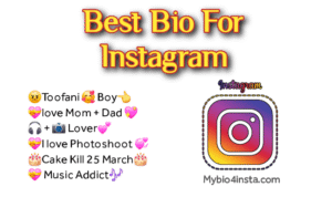 Instagram Bio For Boys