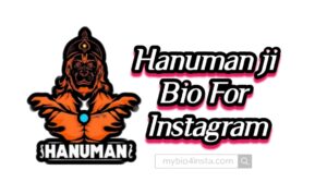 Hanuman ji Bio For Instagram