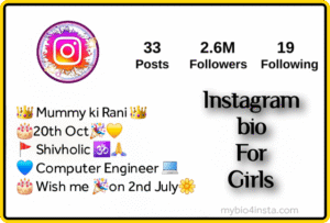 Instagram Bio Boys and Girls