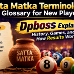 Satta Matka Terminology: A Glossary for New Players Satta Matka